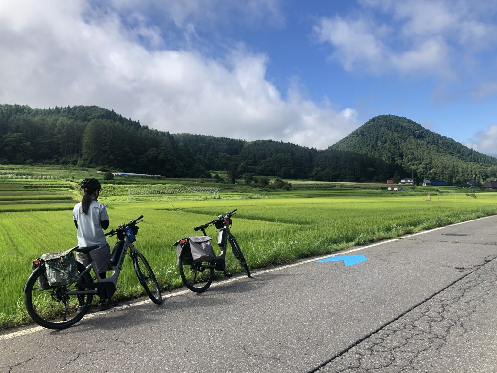 信濃町Ebikeサイクリング