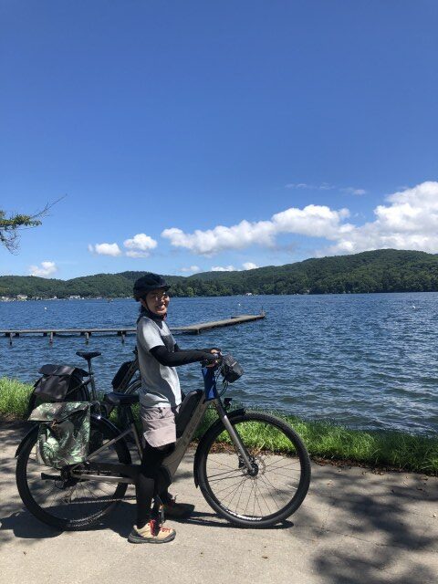 野尻湖サイクリング