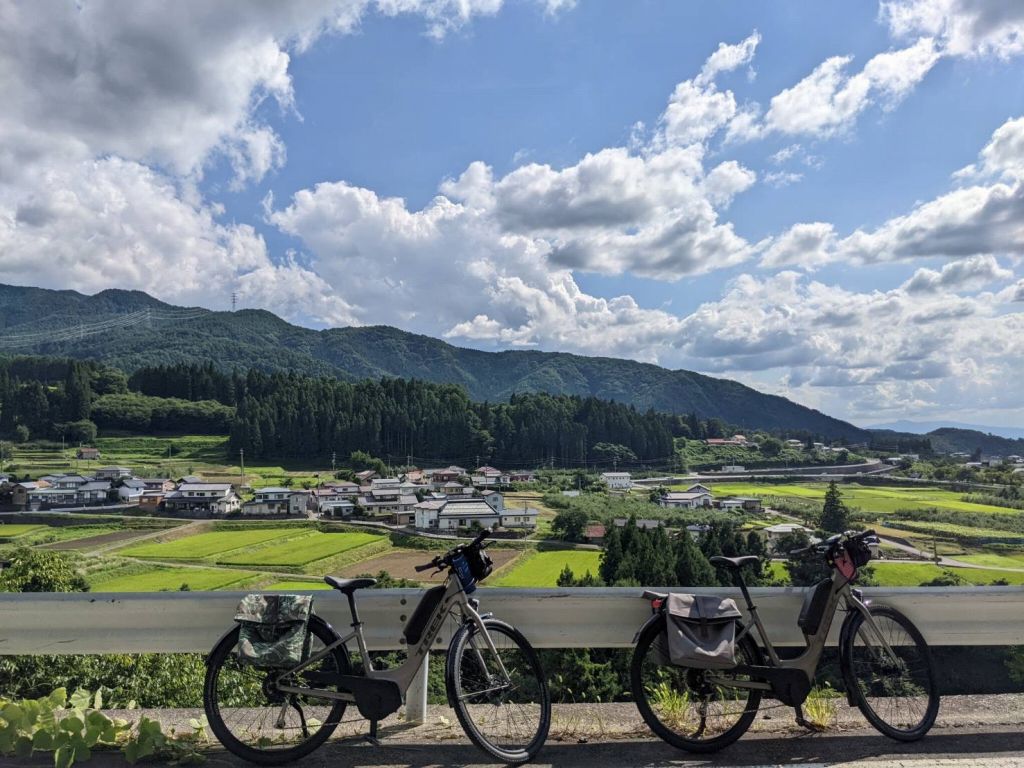 高山村サイクリング　絶景ポイント