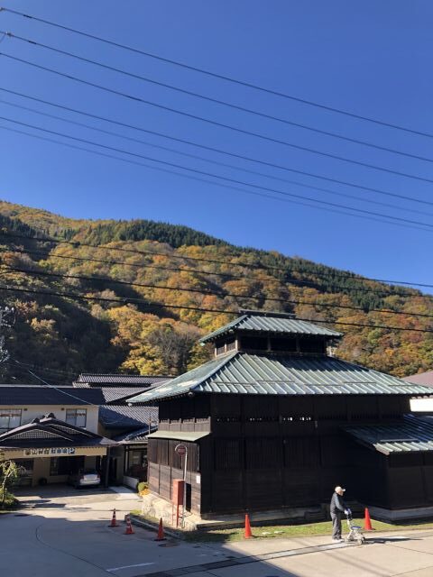 秋の山田温泉